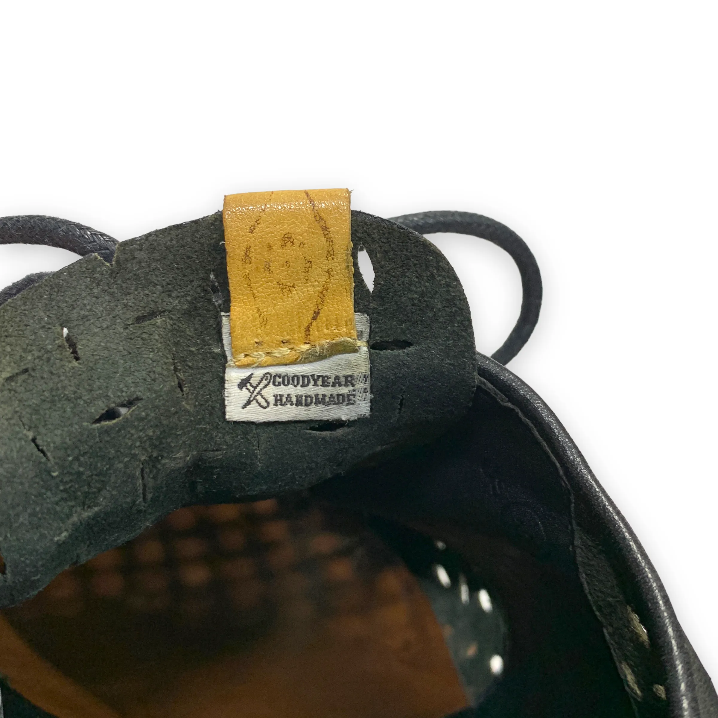 [11] Visvim Patrician Folk Perforated Black