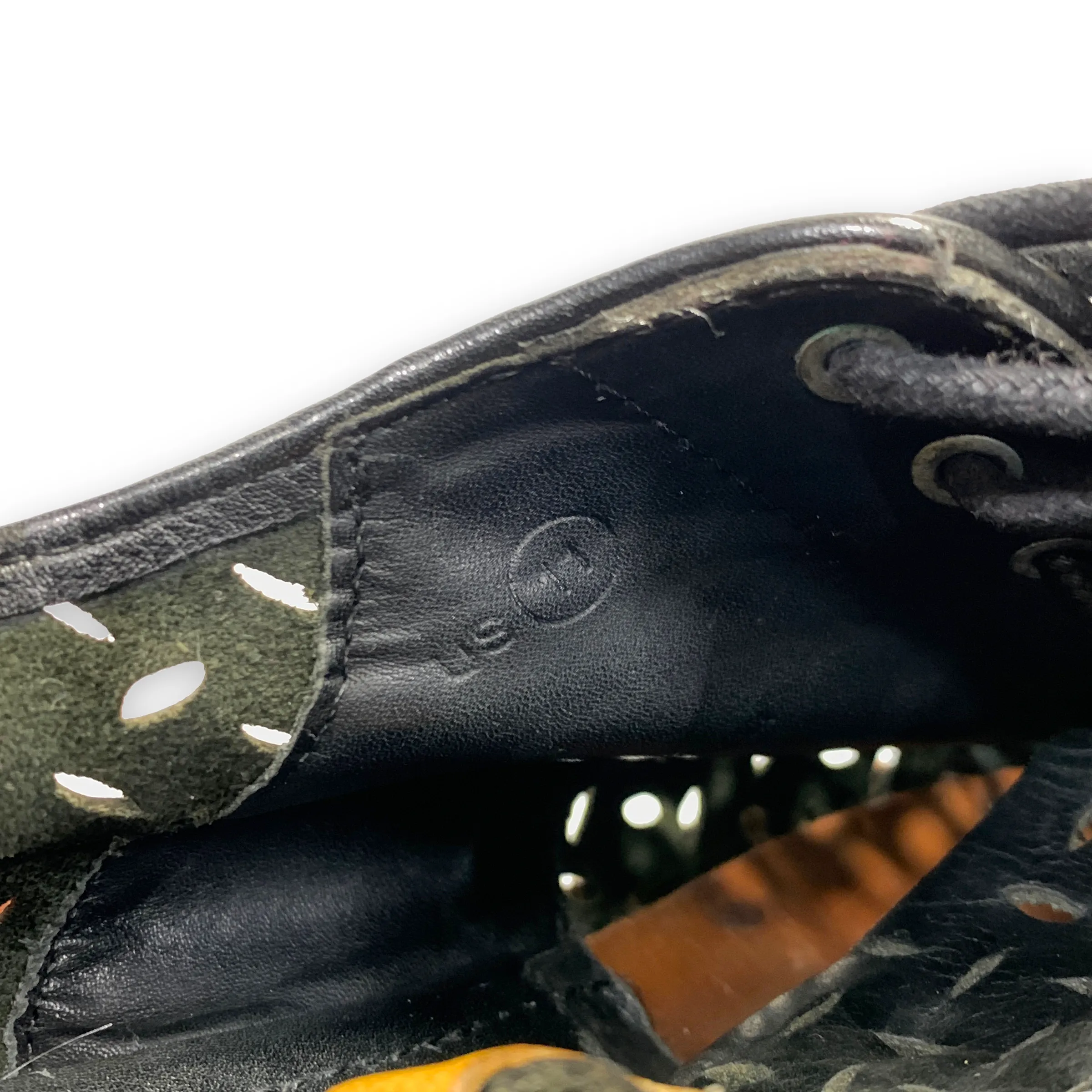 [11] Visvim Patrician Folk Perforated Black