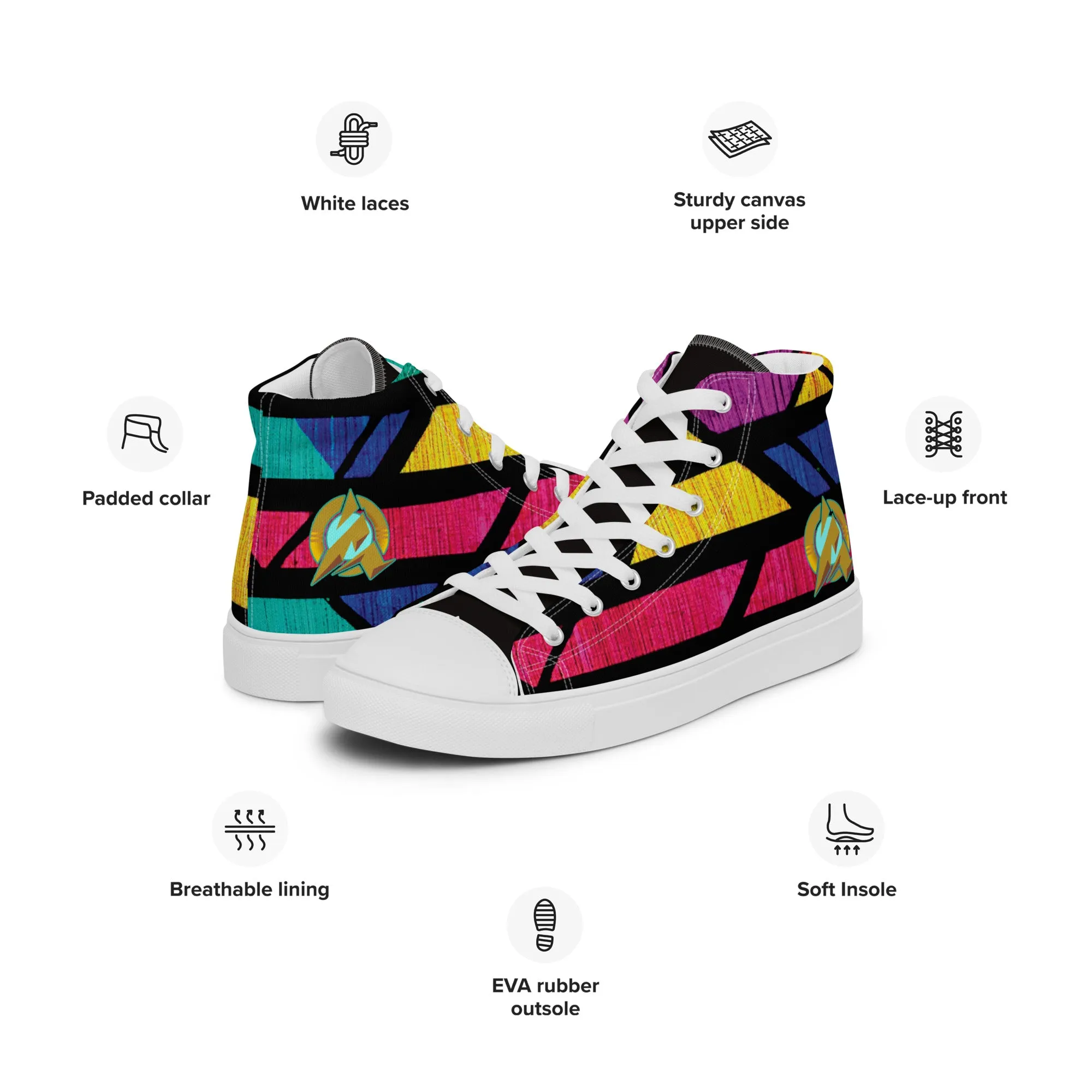 ADA - "Future Soul Art" - Women's Hi-Top Sneaker