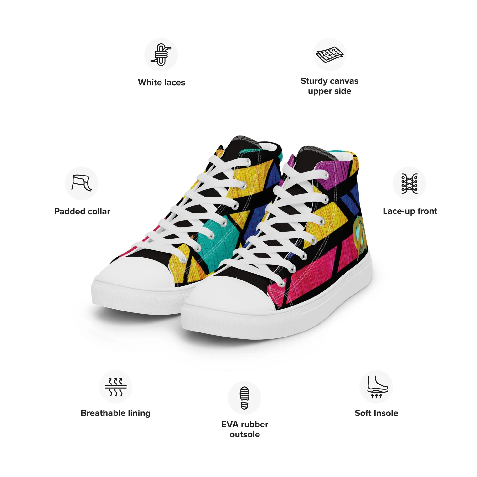 ADA - "Future Soul Art" - Women's Hi-Top Sneaker
