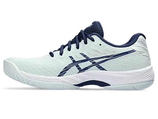 Asics Gel Game 9 Women's Tennis/Pickleball Shoe (Pale Mint/Blue Expanse)