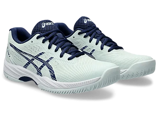 Asics Gel Game 9 Women's Tennis/Pickleball Shoe (Pale Mint/Blue Expanse)