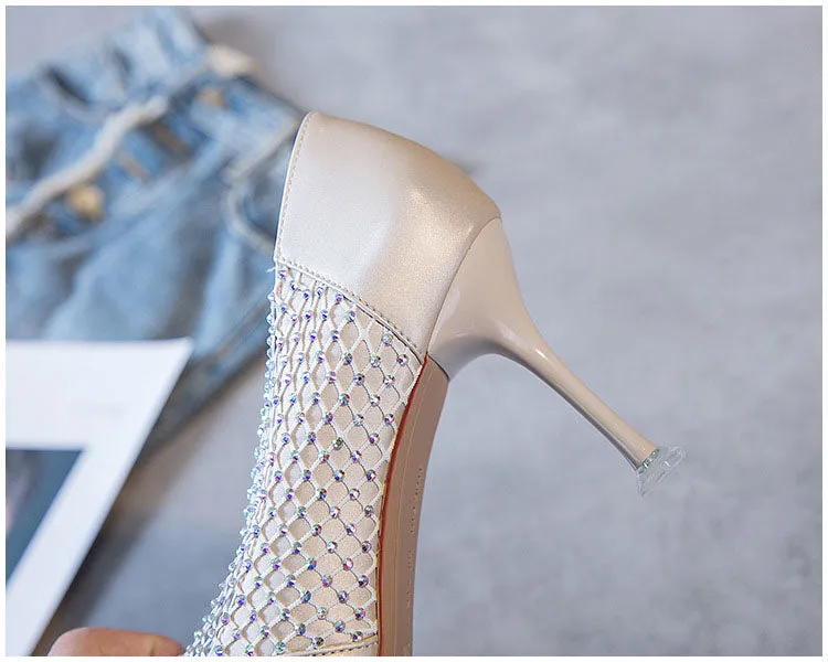 Autumn Pointed Wild Sexy High Heel Women's Shoes Summer Shallow Mouth Stiletto Shoes