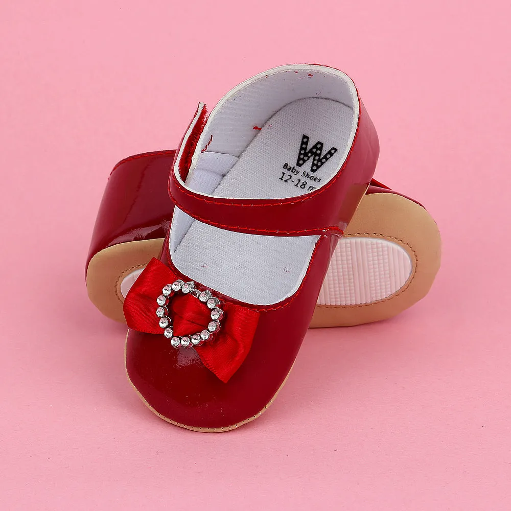 Baby Shoes Color Red