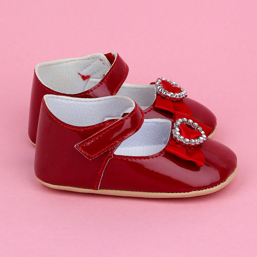 Baby Shoes Color Red