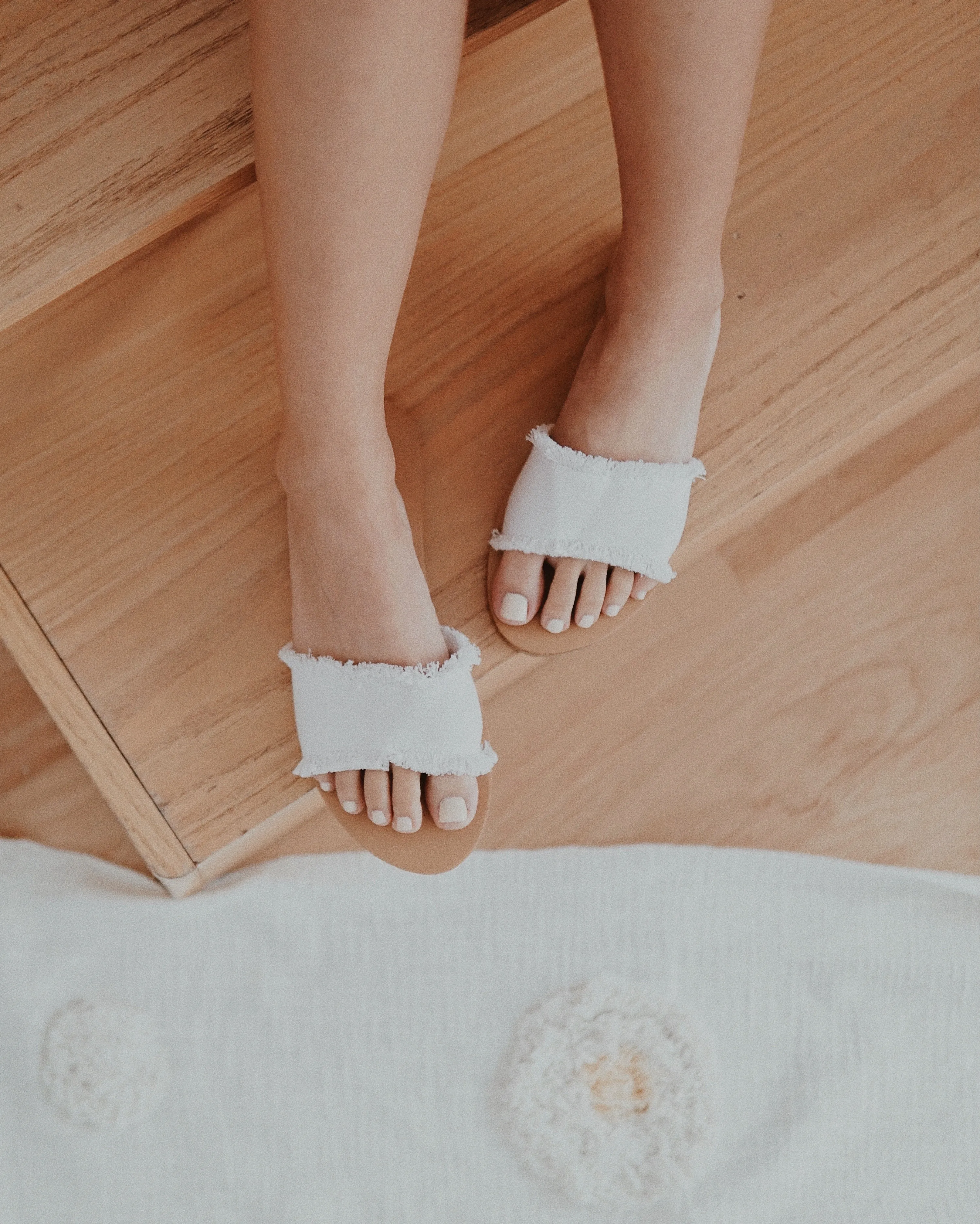Bali | White Denim - Narrow