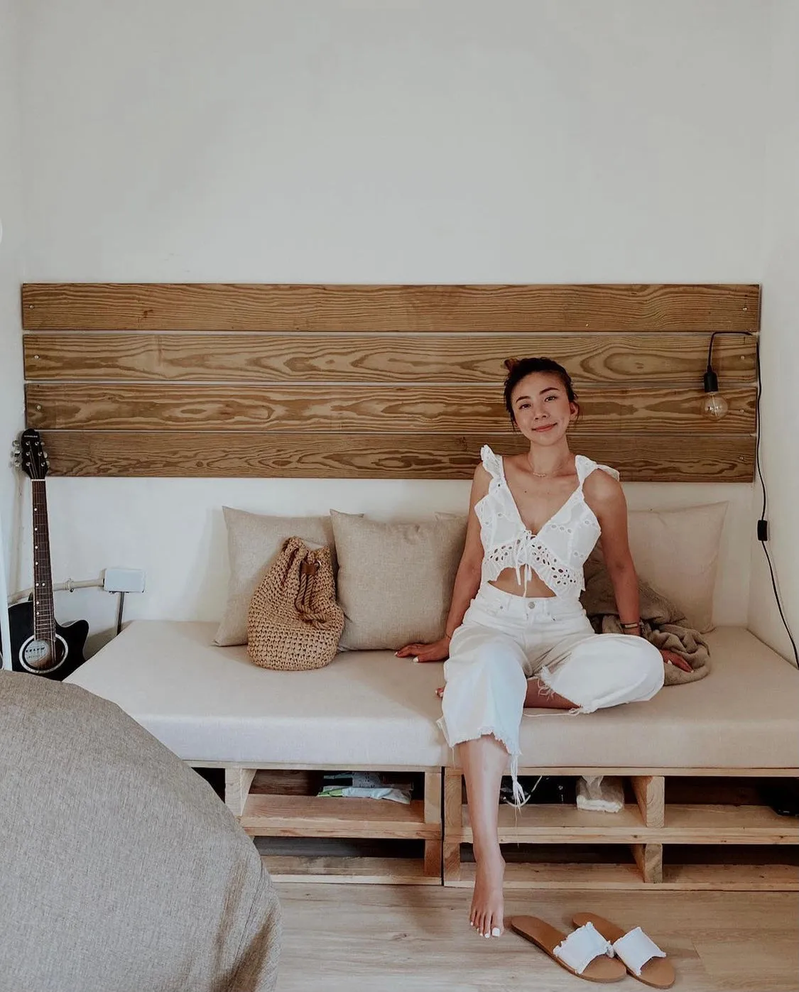 Bali | White Denim - Narrow