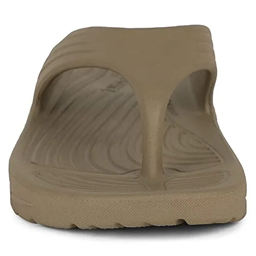 Bata Men's FLOATZ THONG Brown Slippers - 8 UK (8712022)