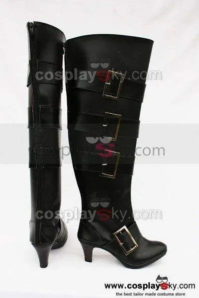 Black Butler Under Taker Cosplay Shoes Boots