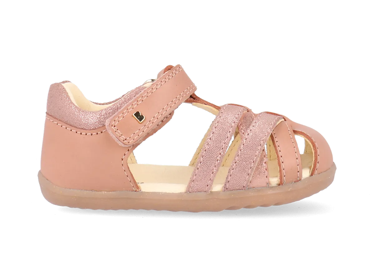 Bobux I Walk Cross Jump Sandal - Rose