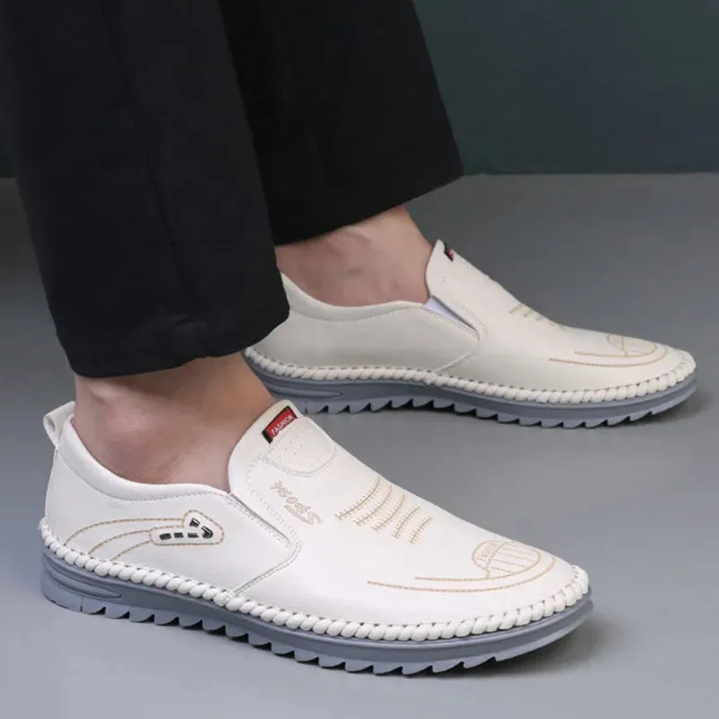 ComfortWalk: Orthopädische Lederschuhe für Aktive Männer