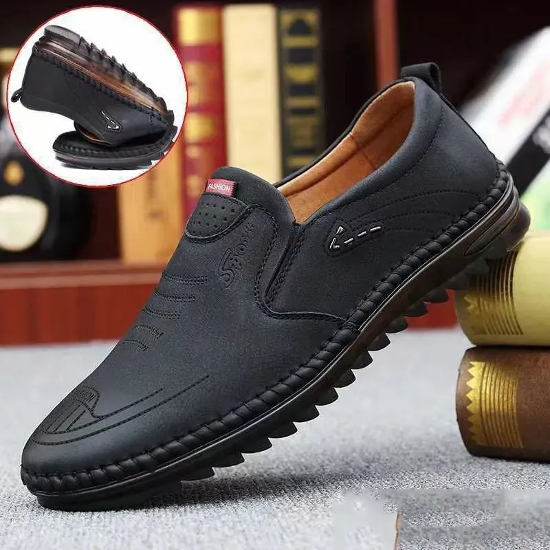 ComfortWalk: Orthopädische Lederschuhe für Aktive Männer