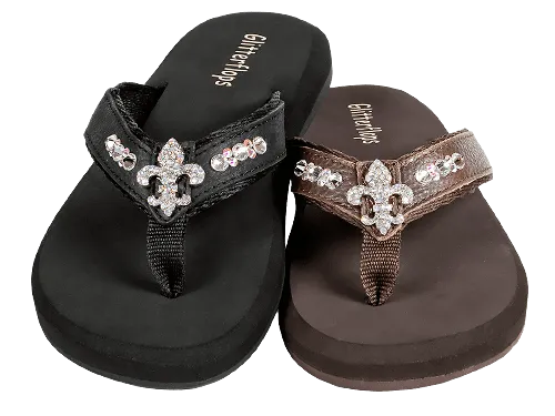 Crystal and Comfort - Fleur de Lis
