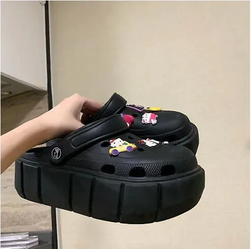 CUTE CARTOON HOLE SHOES KF83736