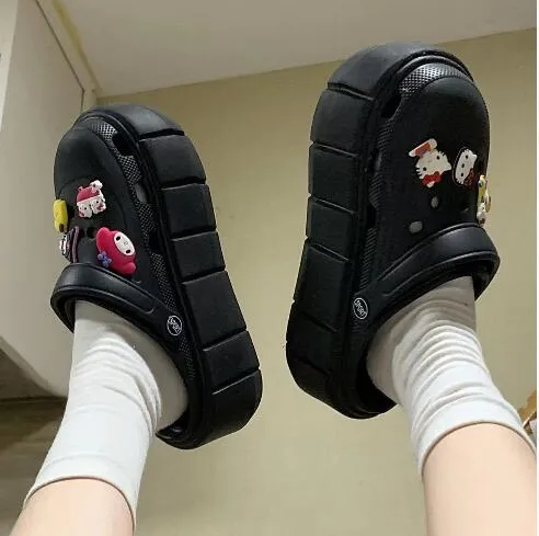 CUTE CARTOON HOLE SHOES KF83736