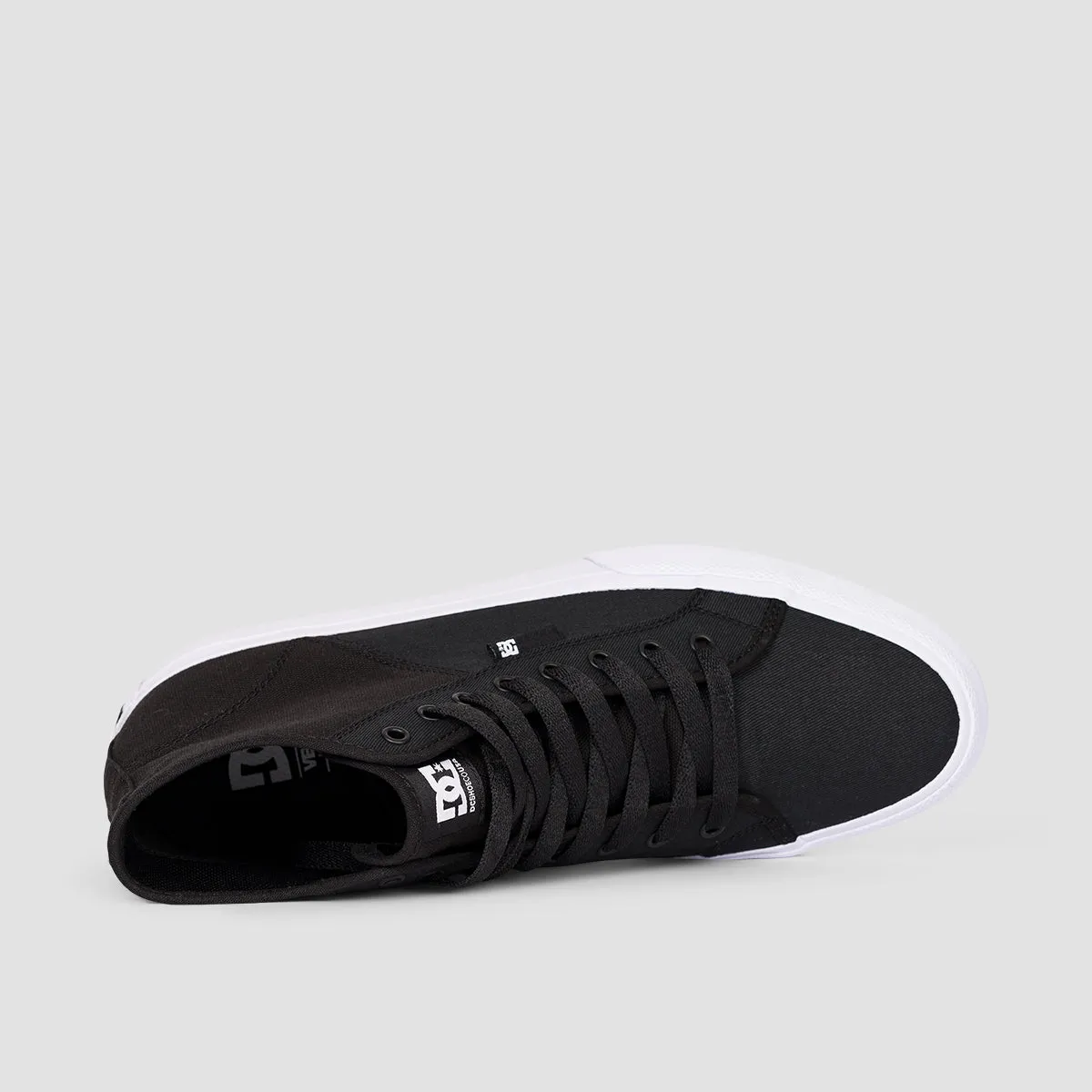 DC Manual Hi TXSE Shoes - Black/White