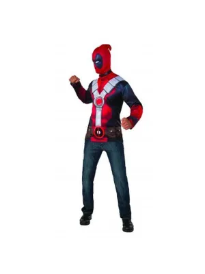 Deadpool Classic Costume Top Adult Size Standard