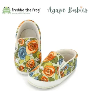 Freddie The Frog Pre Walker Shoes - Tony Flora Green