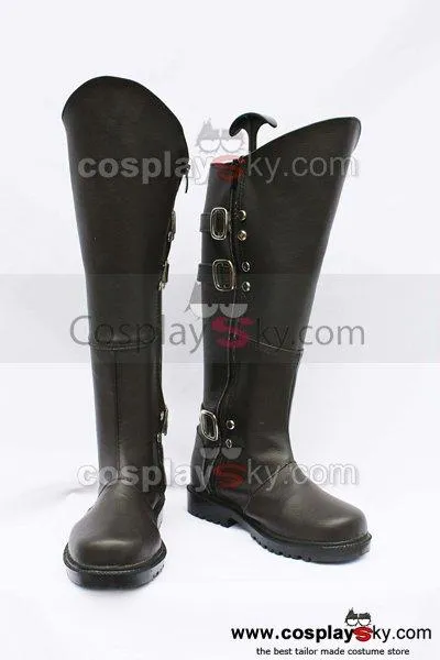 Hakuoki Hijikata Toshizo Cosplay Boots Shoes