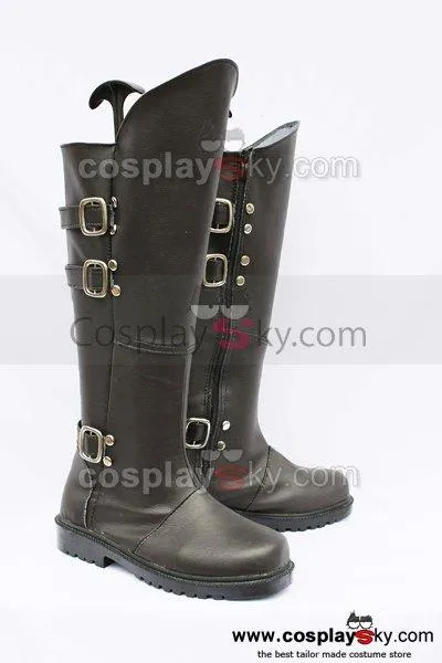 Hakuoki Hijikata Toshizo Cosplay Boots Shoes