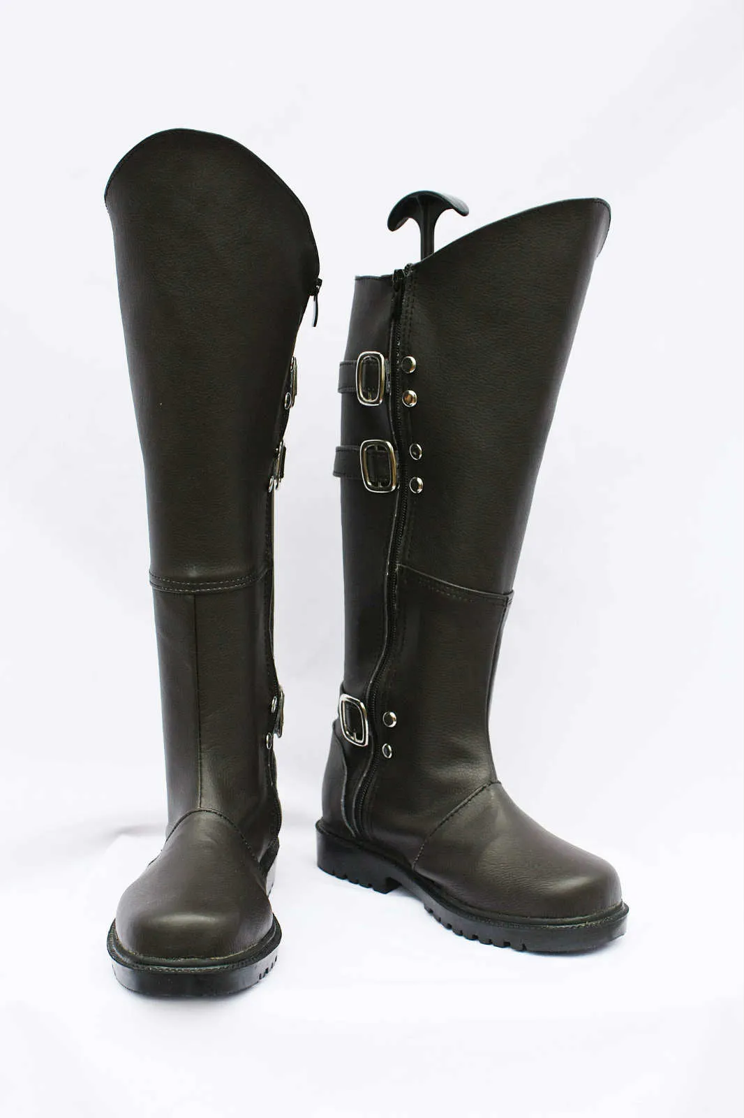 Hakuoki Hijikata Toshizo Cosplay Boots Shoes