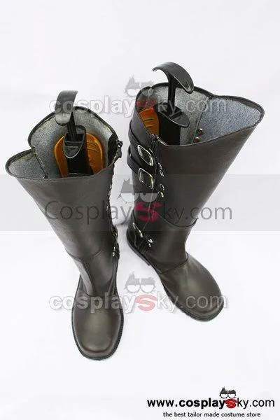 Hakuoki Hijikata Toshizo Cosplay Boots Shoes