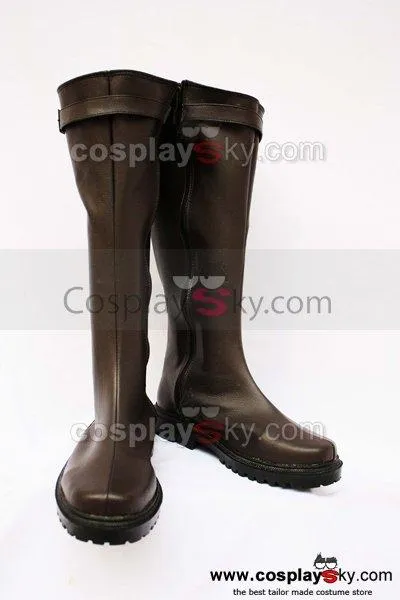 Hakuoki Nagakura Shinpachi Cosplay Boots Shoes