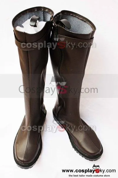 Hakuoki Nagakura Shinpachi Cosplay Boots Shoes
