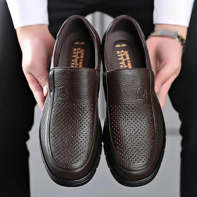 Handgefertigte Herrenschuhe aus Leder