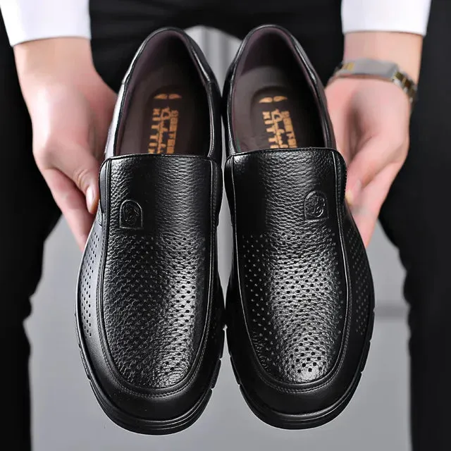 Handgefertigte Herrenschuhe aus Leder