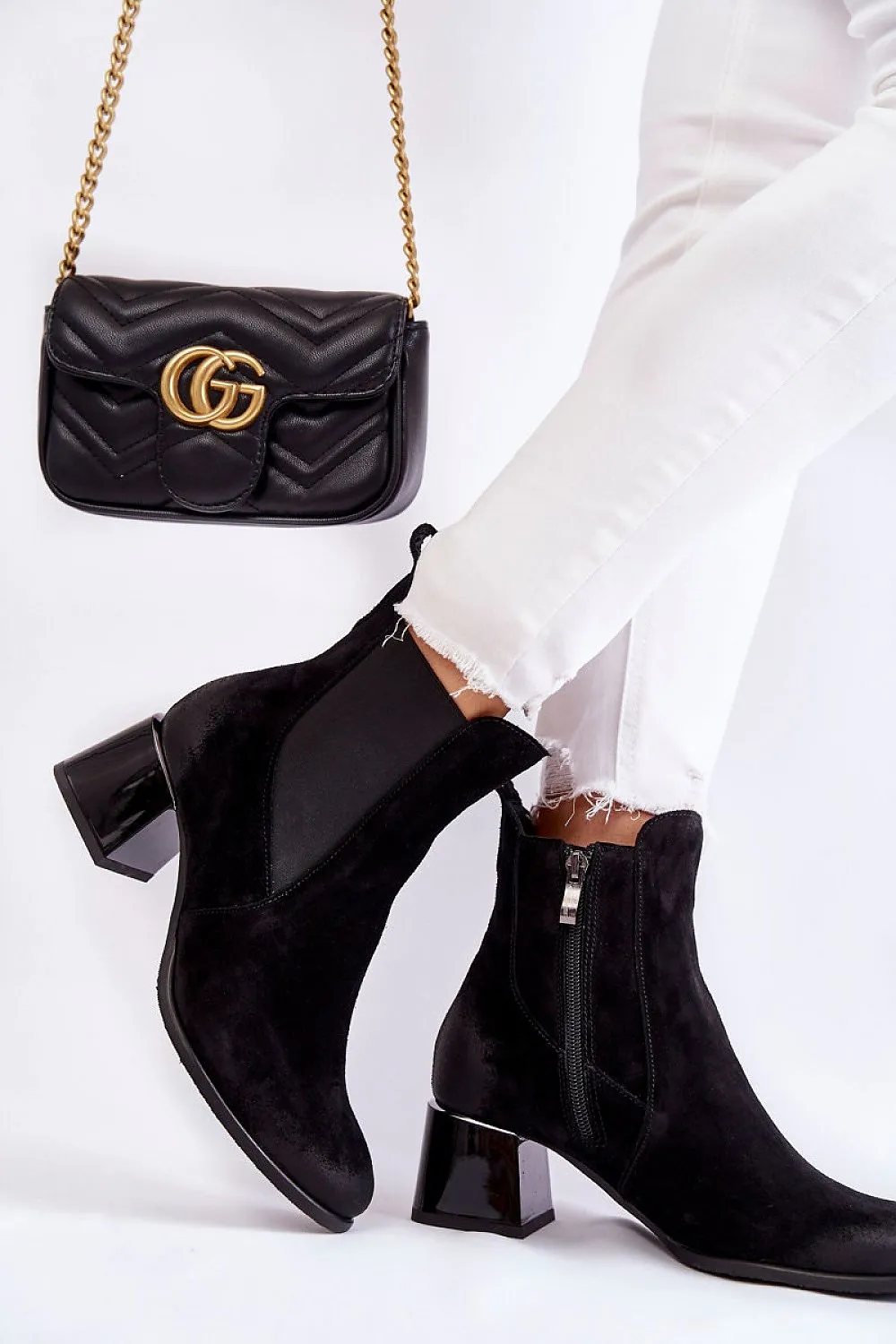 Heel boots