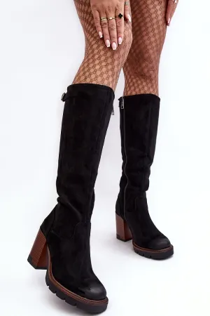 Heel boots