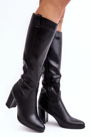 Heel boots