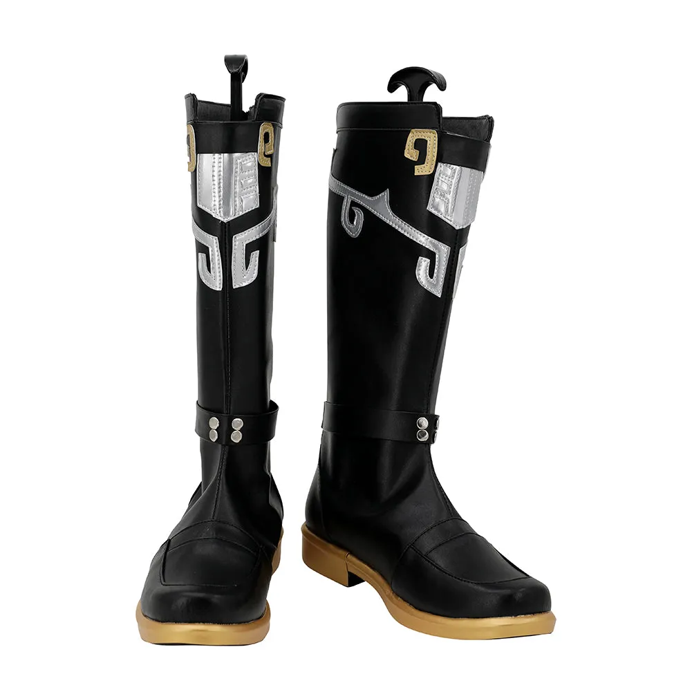 Honkai: Star Rail Jing Yuan Cosplay Shoes Boots Halloween Costumes Accessory