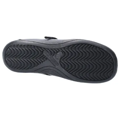 Hush Puppies Amber Black School Shoe
