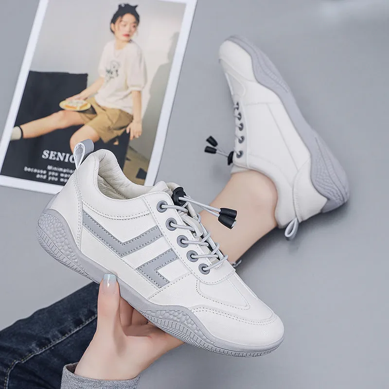 INSTOCK- New Fashion Versatile Breathable Soft Sole Leather
