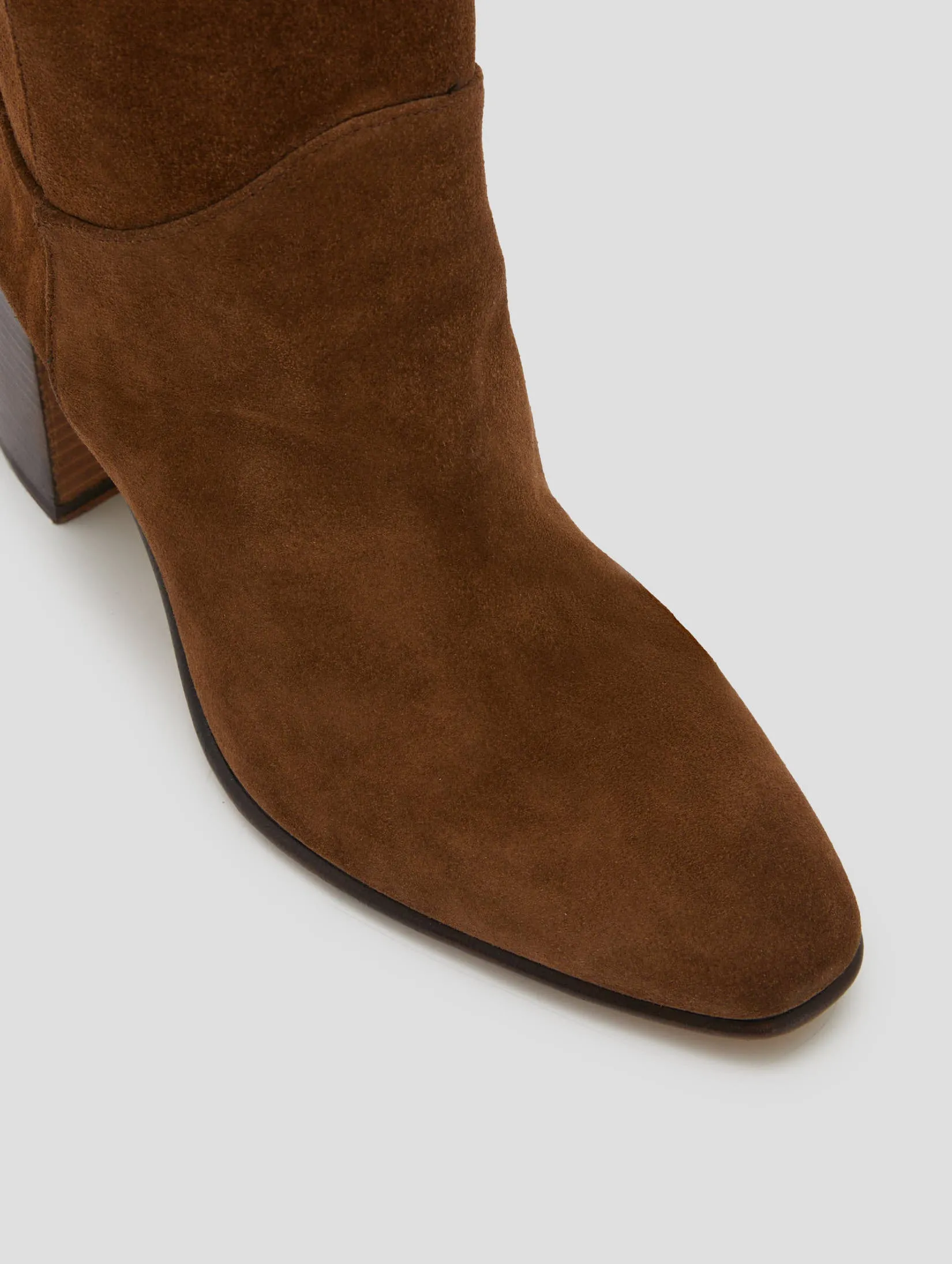JANIS 80MM OVER THE KNEE BOOT IN ROCK SUEDE - Woman