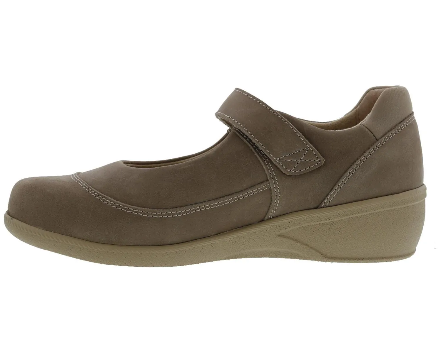 JILLIAN Taupe Leather
