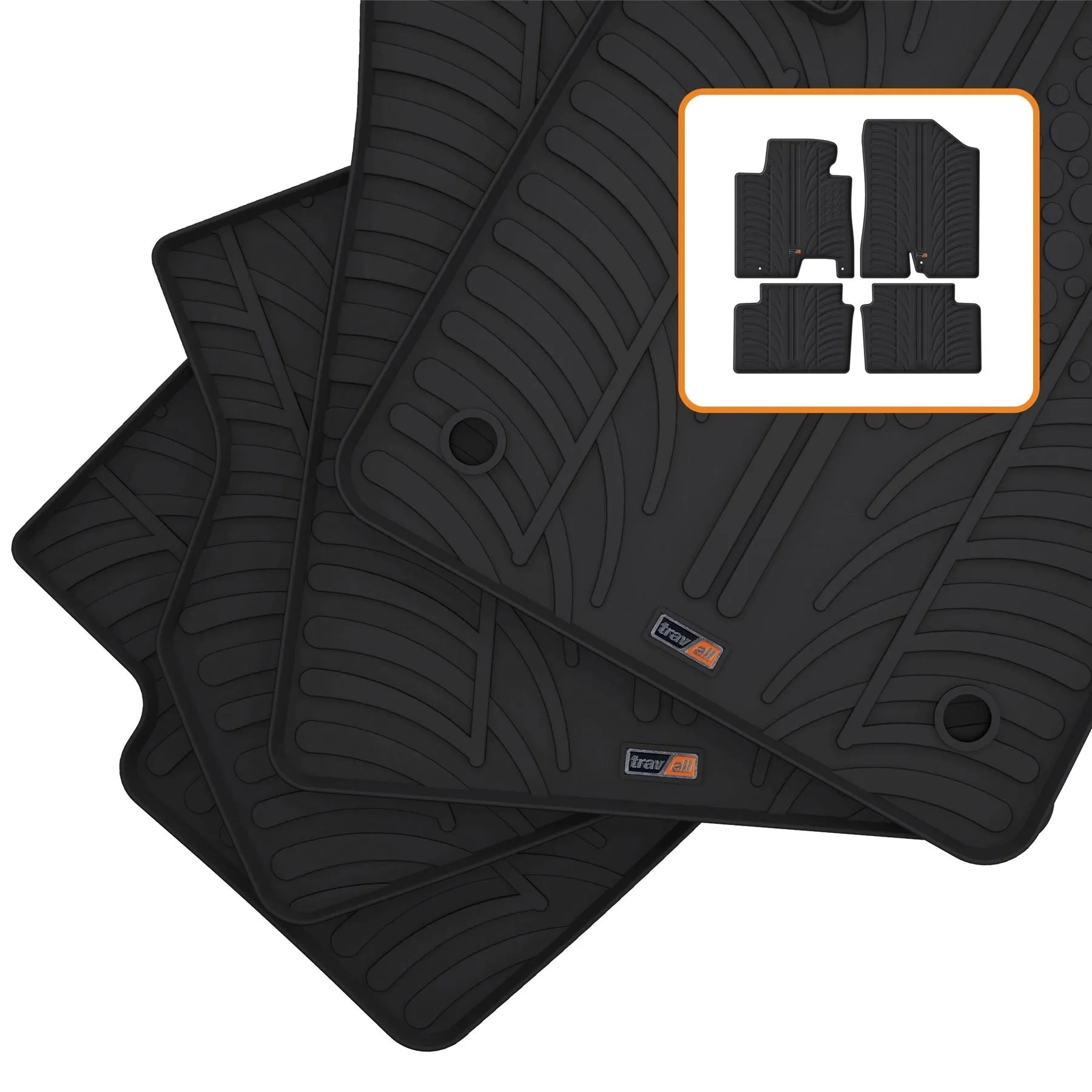 Kia Ceed Hatchback Rubber Car Mats (2012-2015)
