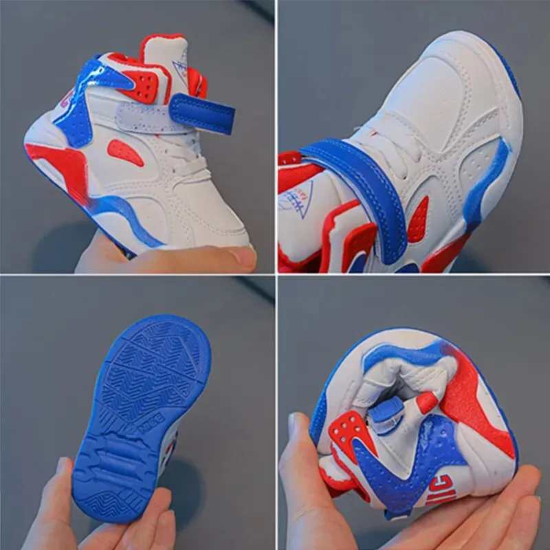 Kids Fashion High-top Sneakers for Boys Girls