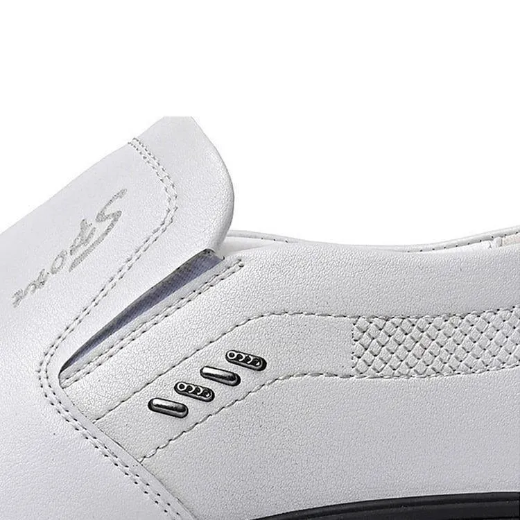 Klassische Eleganz: 'ElegantStride' Premium Leder Loafer für den Herrn
