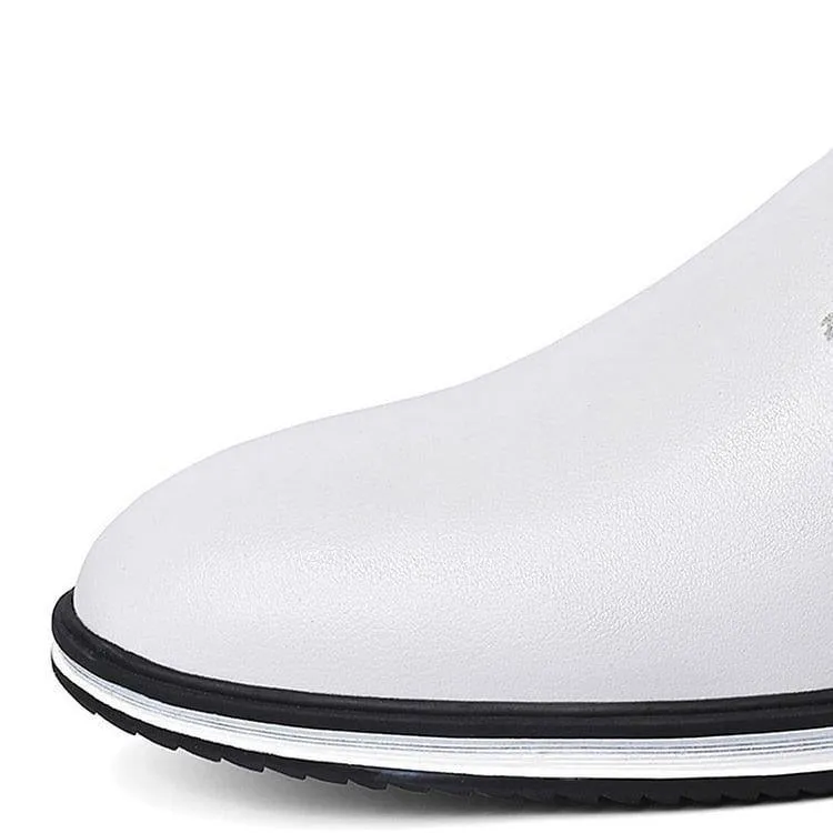 Klassische Eleganz: 'ElegantStride' Premium Leder Loafer für den Herrn