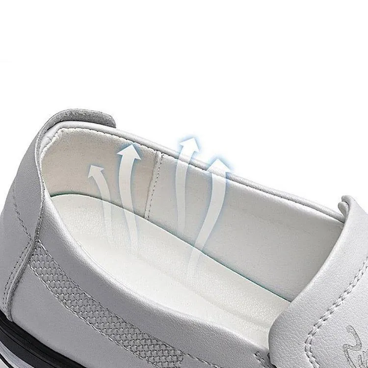 Klassische Eleganz: 'ElegantStride' Premium Leder Loafer für den Herrn