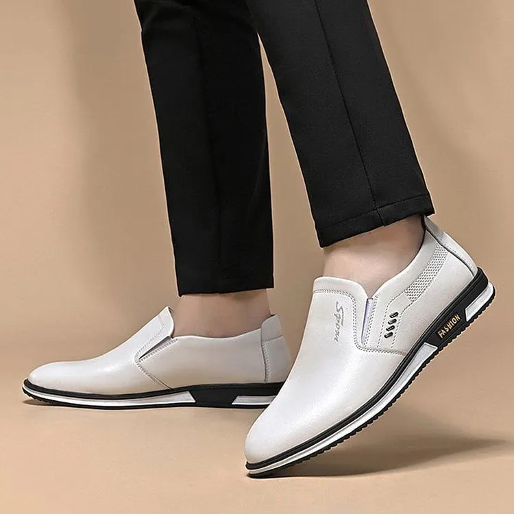 Klassische Eleganz: 'ElegantStride' Premium Leder Loafer für den Herrn
