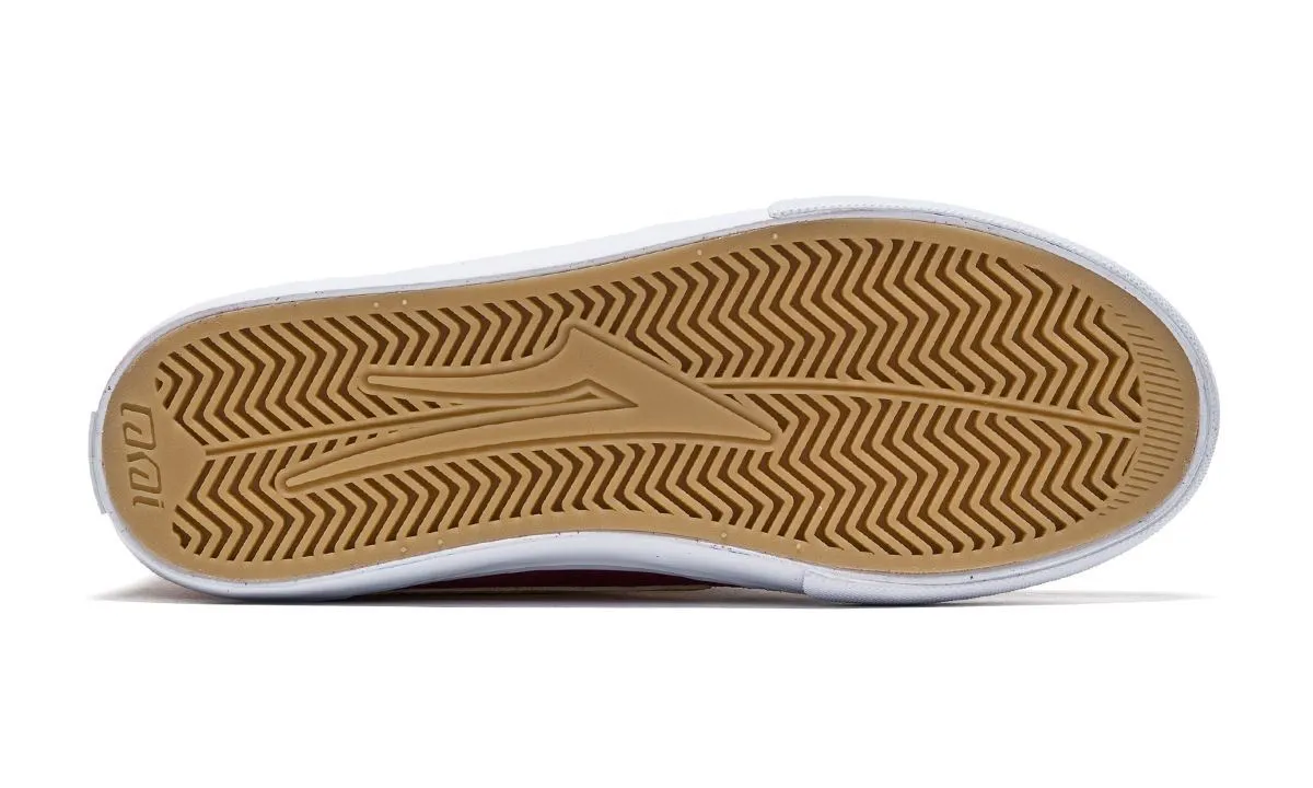Lakai Griffin Skate Shoes - Burgundy / Cardinal