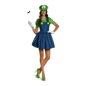 Luigi Skirt Version Adult Costume