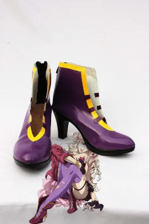 Macross F Shirley Lu Cosplay Boots Shoes