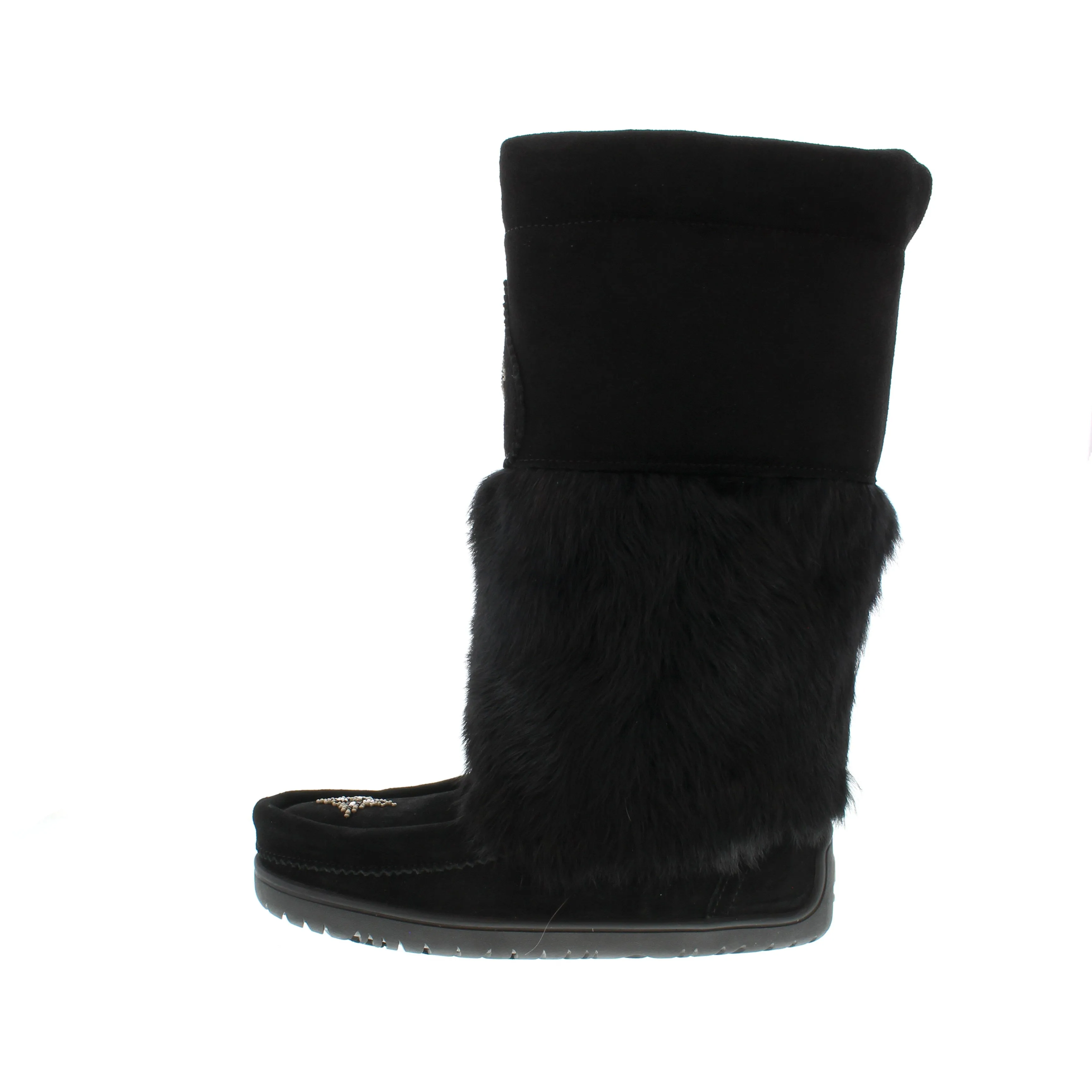 Manitobah Mukluks WTP Snowy Owl - Black