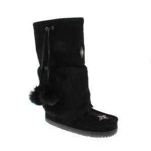 Manitobah Mukluks WTP Snowy Owl - Black