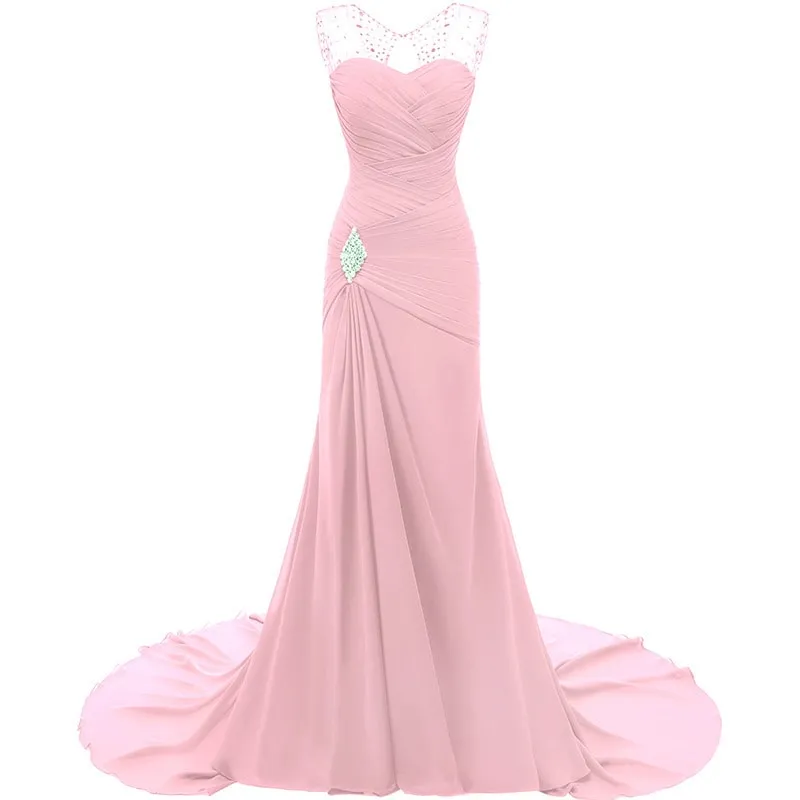 Mermaid Wedding Prom Dresses Sweetheart Evening Formal Dresses